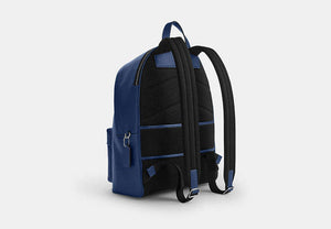 Taylor Backpack - Silver/Deep Blue