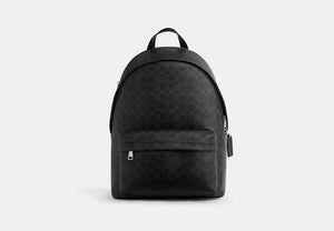 Taylor Backpack - Silver/Black Signature