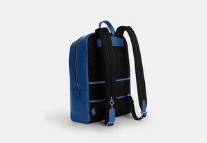 Aiden Backpack - Silver/True Blue