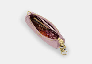 Teri Shoulder Bag With Quilting - Gold/Carnation