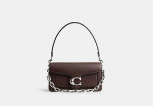 Short Chunky Curb Chain Strap - Silver