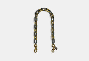 Link Chain Strap - Brass/Pewter