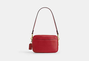 Mini Carey Crossbody Bag - Gold/Poppy
