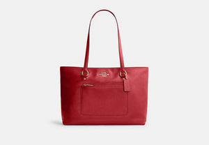 Station Tote Bag - Gold/Poppy