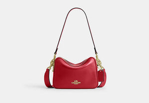 Carey Crossbody Bag - Gold/Poppy