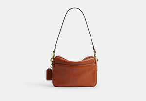Carey Crossbody Bag - Gold/Cinnamon
