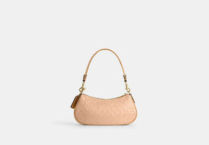 Ashton Shoulder Bag In Signature Leather - Gold/Faded Blush