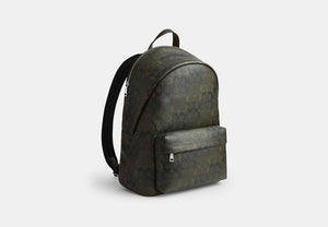 Taylor Backpack - Silver/Green