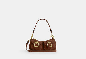 Ashton Shoulder Bag - Gold/Warm Brown