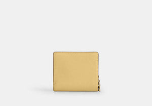 Snap Wallet In Signature Chenille - Gold/Vanilla