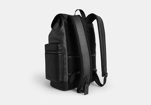 Sprint Backpack In Signature Jacquard - Matte Black/Black Signature
