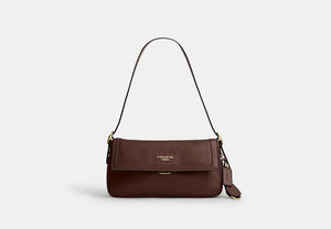 Etta Small Flap Shoulder Bag - Gold/Maple