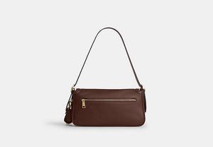 Etta Small Flap Shoulder Bag - Gold/Maple