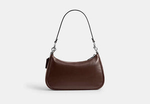 Soft Teri Shoulder Bag - Silver/Maple