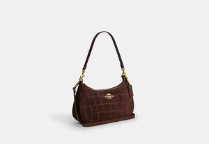 Soft Teri Shoulder Bag - Gold/Maple