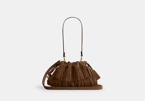 Faye Shoulder Bag With Fringe - Im/Cedar