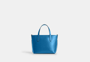 City Mini Tote Bag - Silver/Blue Jay