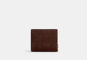Snap Wallet In Signature Chenille - Gold/Maple