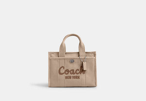 Cargo Tote Bag 26 - Silver/Dark Natural