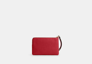 Corner Zip Wristlet - Gold/Poppy