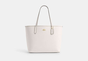 City Tote Bag - Gold/Chalk