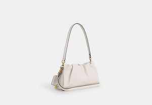 Faye Shoulder Bag - Gold/Chalk