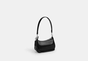 Teri Mini Crossbody Bag - Silver/Black