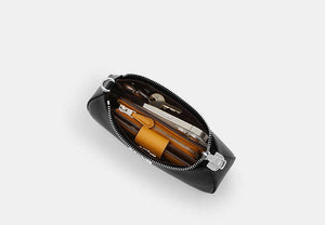 Teri Mini Crossbody Bag - Silver/Black