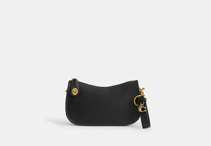 Signature Bag Charm - Brass/Black