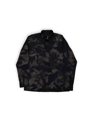 DOUBLE COLLAR ABSTRACT SHIRT - YB