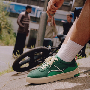 Ludic Pepper Green Enhanced Canvas low-top sneakers
