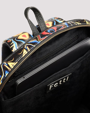 Kosmic Immersion Backpack - Noir Women - Fetti