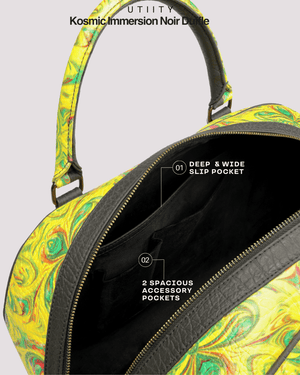 Kosmic Immersion Duffle Bag - Helios Men - Fetti