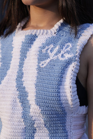 LEHER KNITTED VEST (MADE TO ORDER) - YB