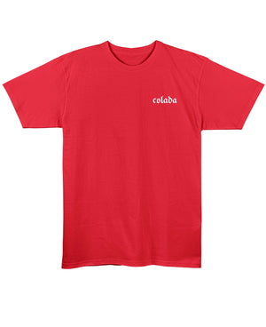 Red Regular Fit T-shirt Front Design