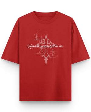 Red Oversized T-shirt Front Design
