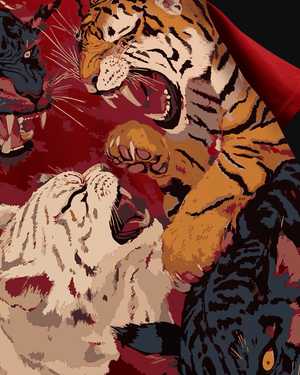 RIVAL ROAR TIGER RED TEE - SULLITT