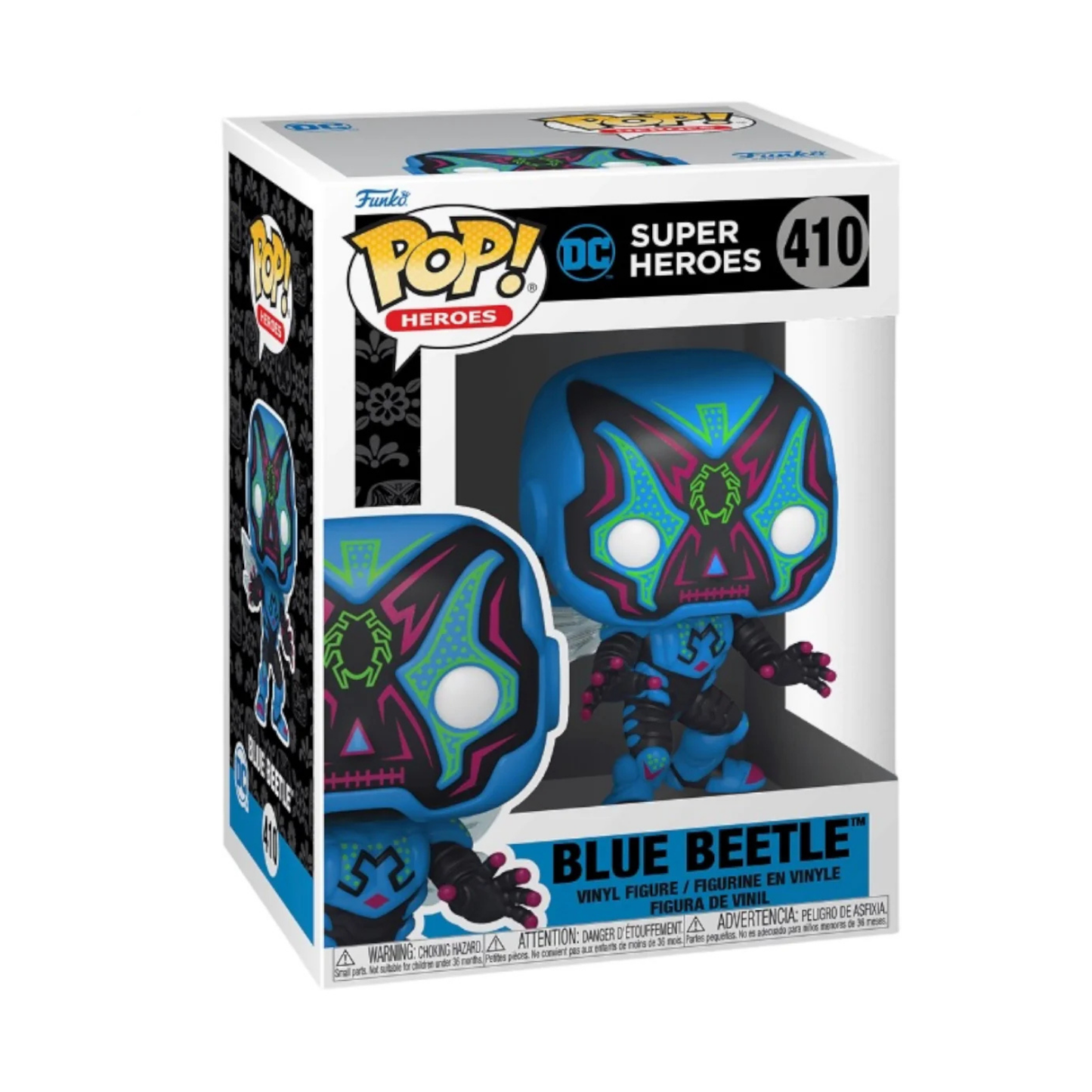 Funko Pop Vision Super Heroes Blue Beetle ( 410 )