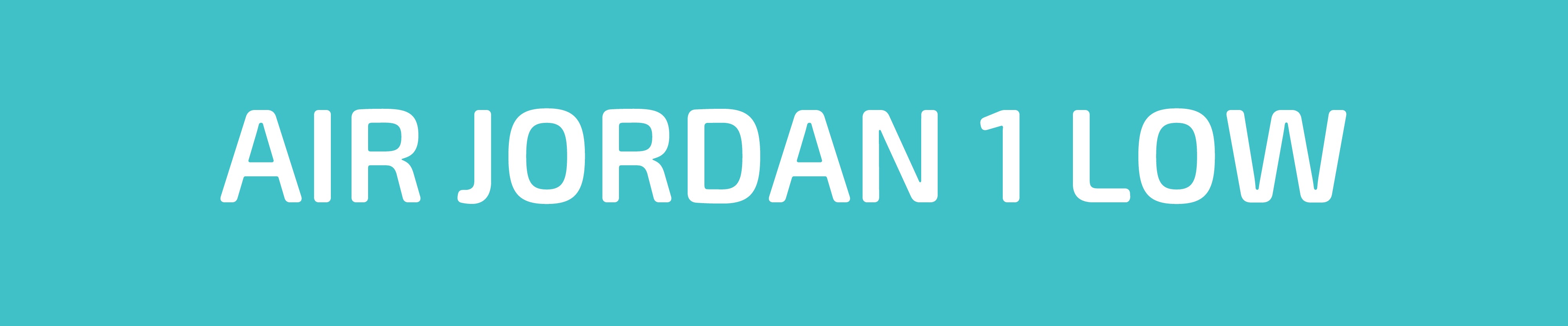 Air Jordan 1 Low