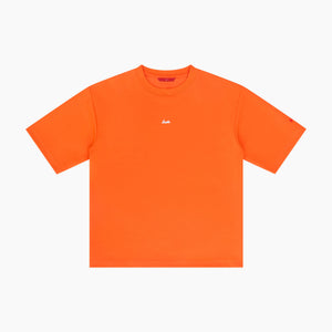 Ludic Cosmic Orange Core T Molecule T-shirt