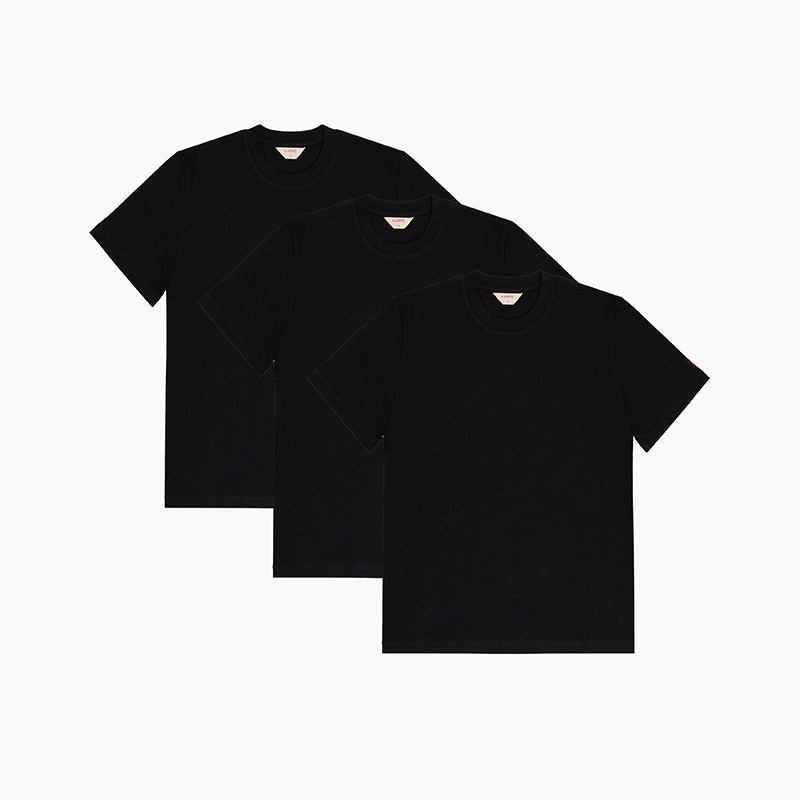 Ludic Black Pack Organic Cotton Core T T-shirt