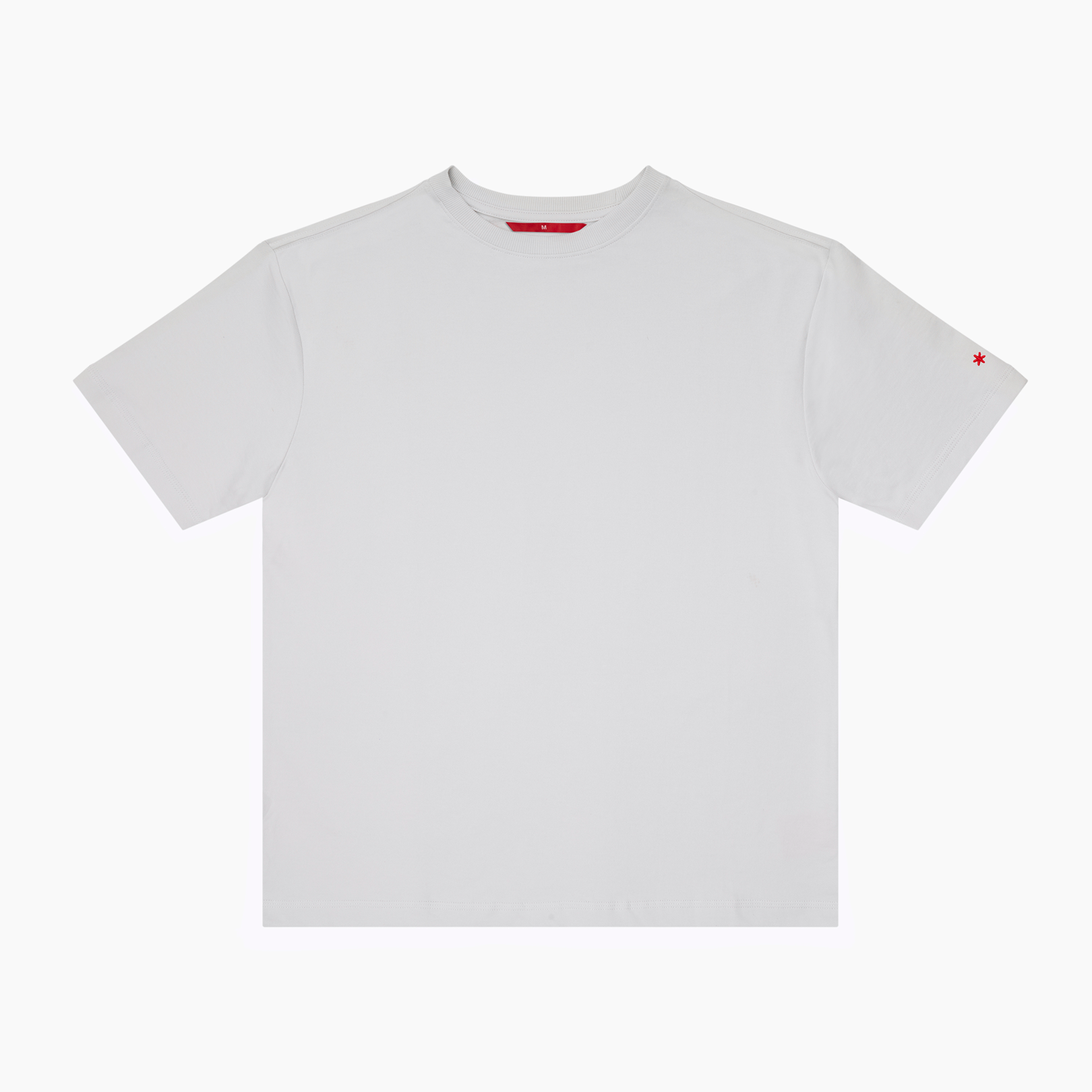 Ludic Cool Grey Core T Cotton T-shirt
