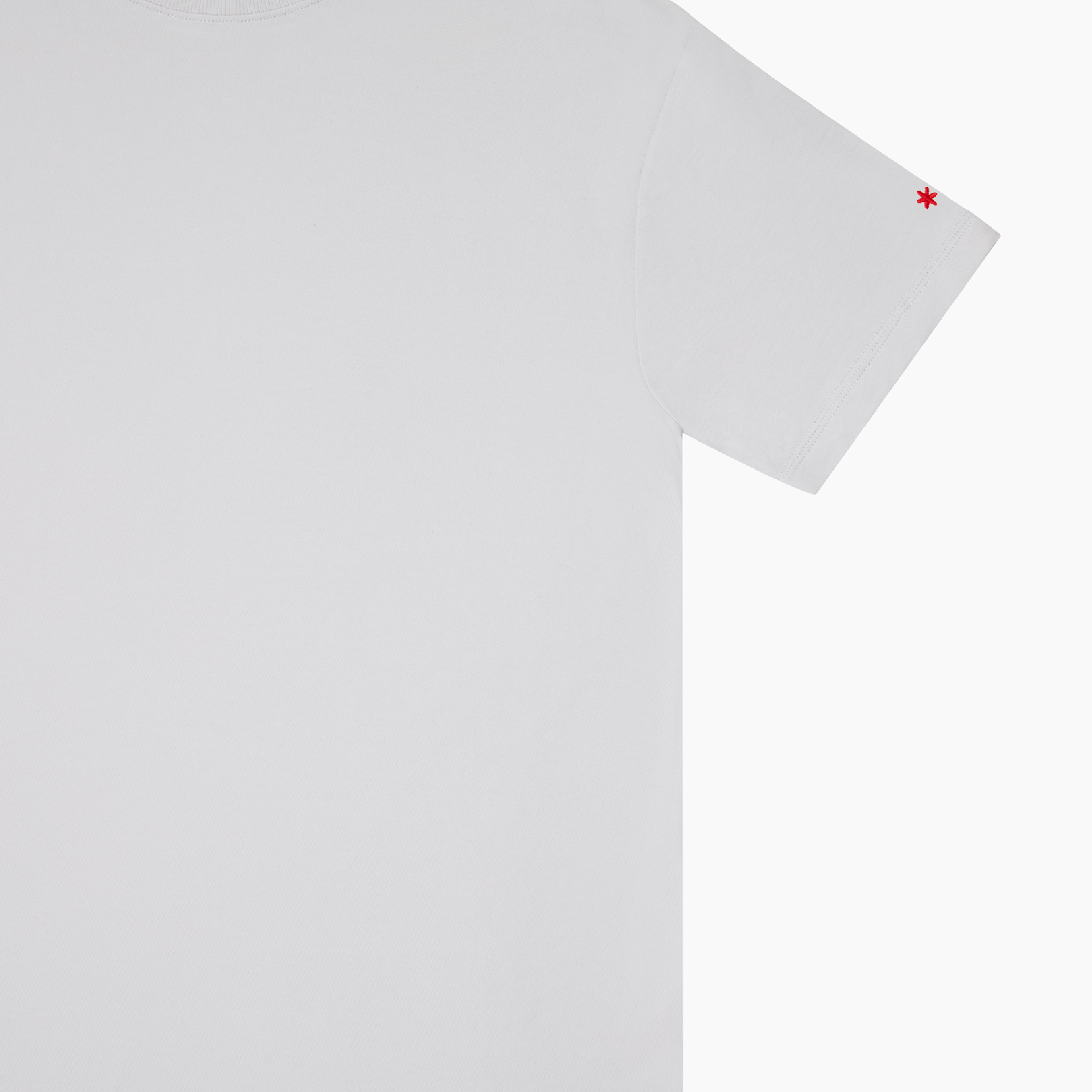 Ludic Cool Grey Core T Cotton T-shirt