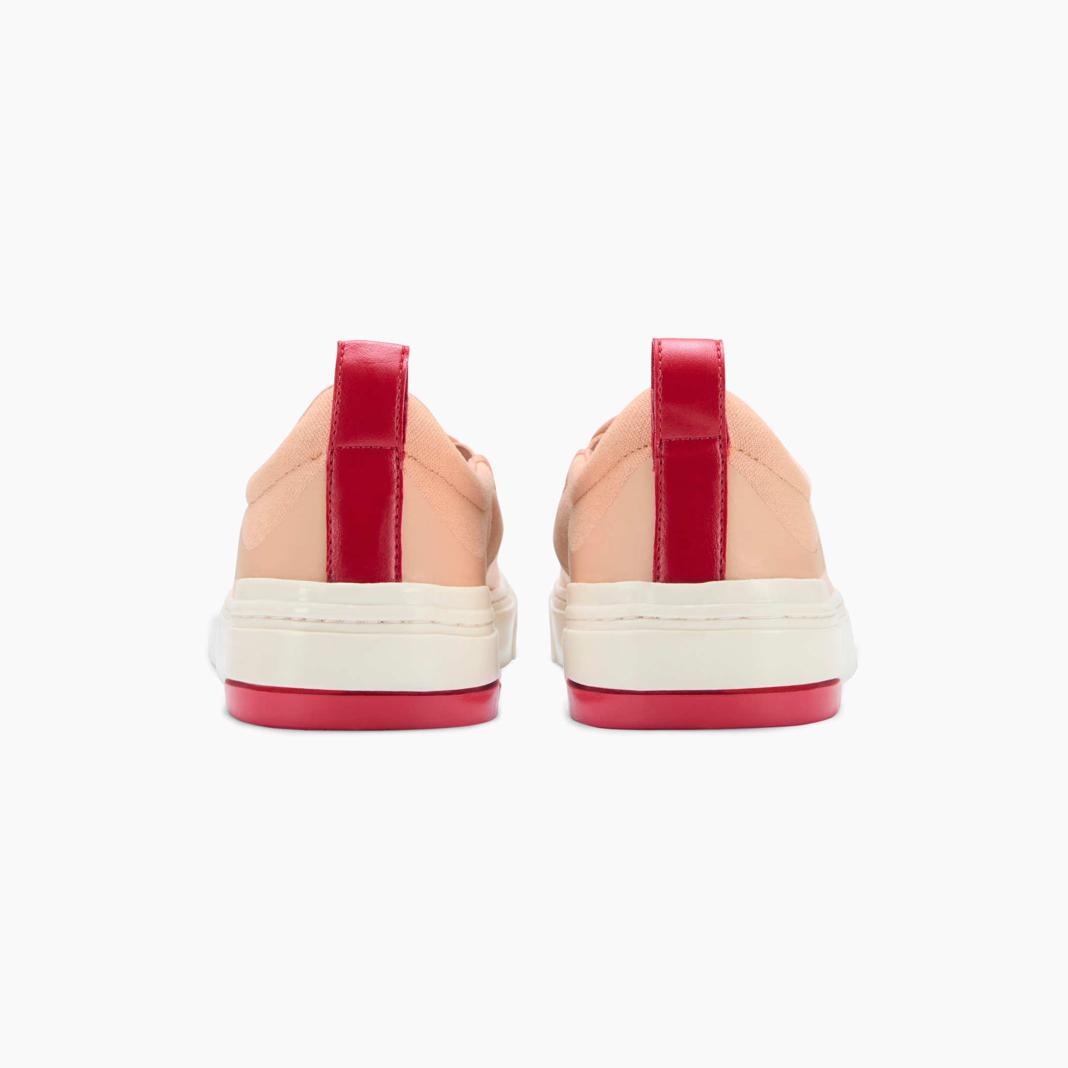 Ludic Himalayan Pink Enhanced Canvas slip-on sneakers