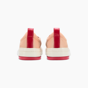 Ludic Himalayan Pink Enhanced Canvas slip-on sneakers