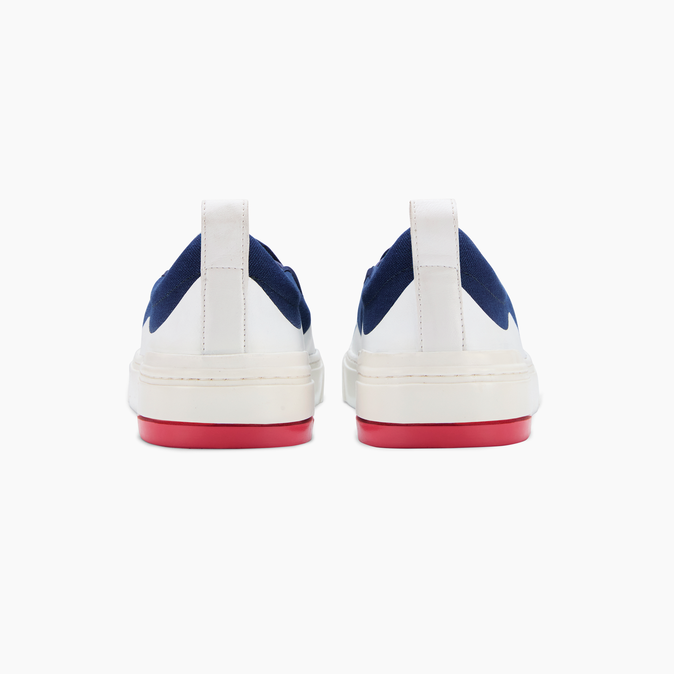 Ludic Wavey Blue Enhanced Canvas slip-on sneakers
