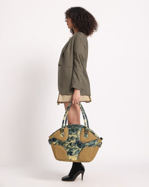 Muddled Cargo Tote - Oxidized Olive - Fetti