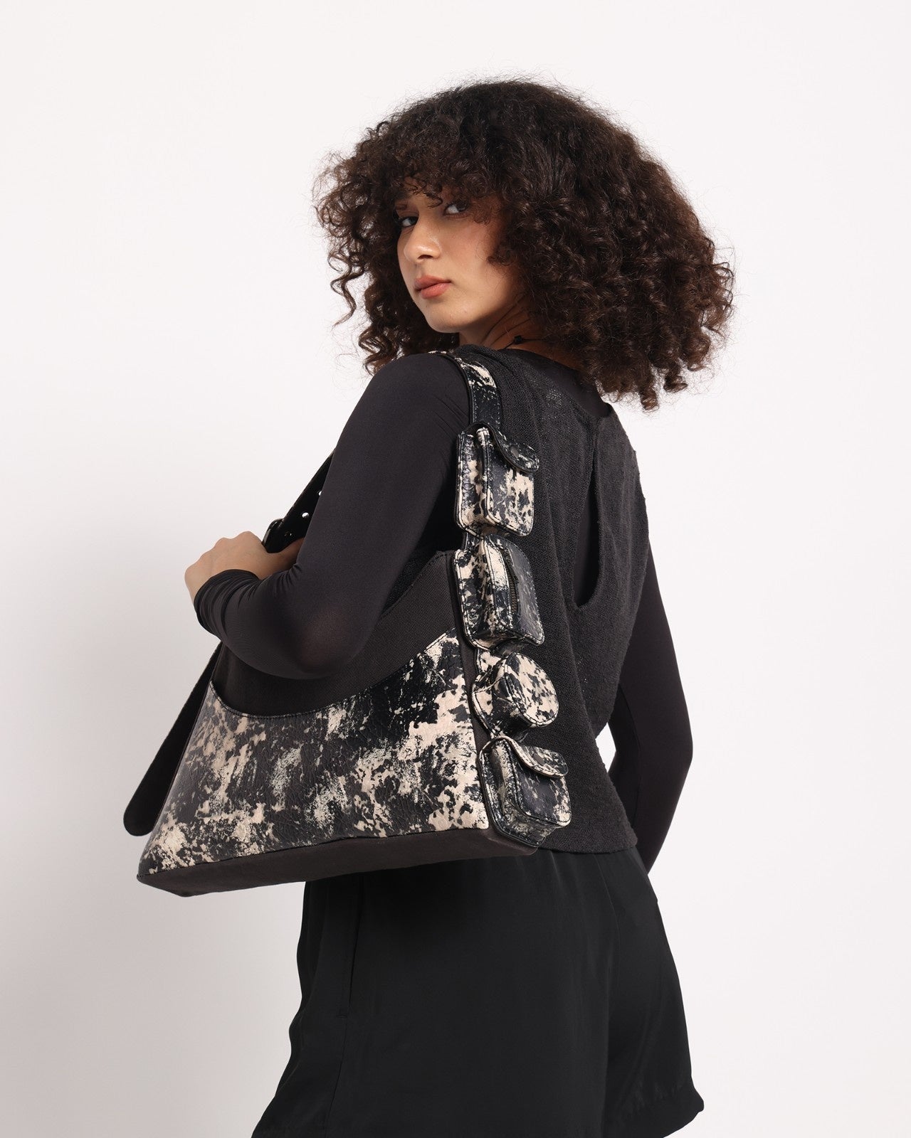 Muddled Cargo Bag - 4 Pocket Rusted Grain - Fetti