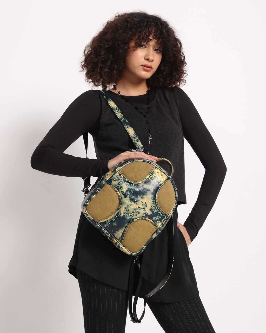 Muddled Knapsack - Oxidized Olive - Fetti