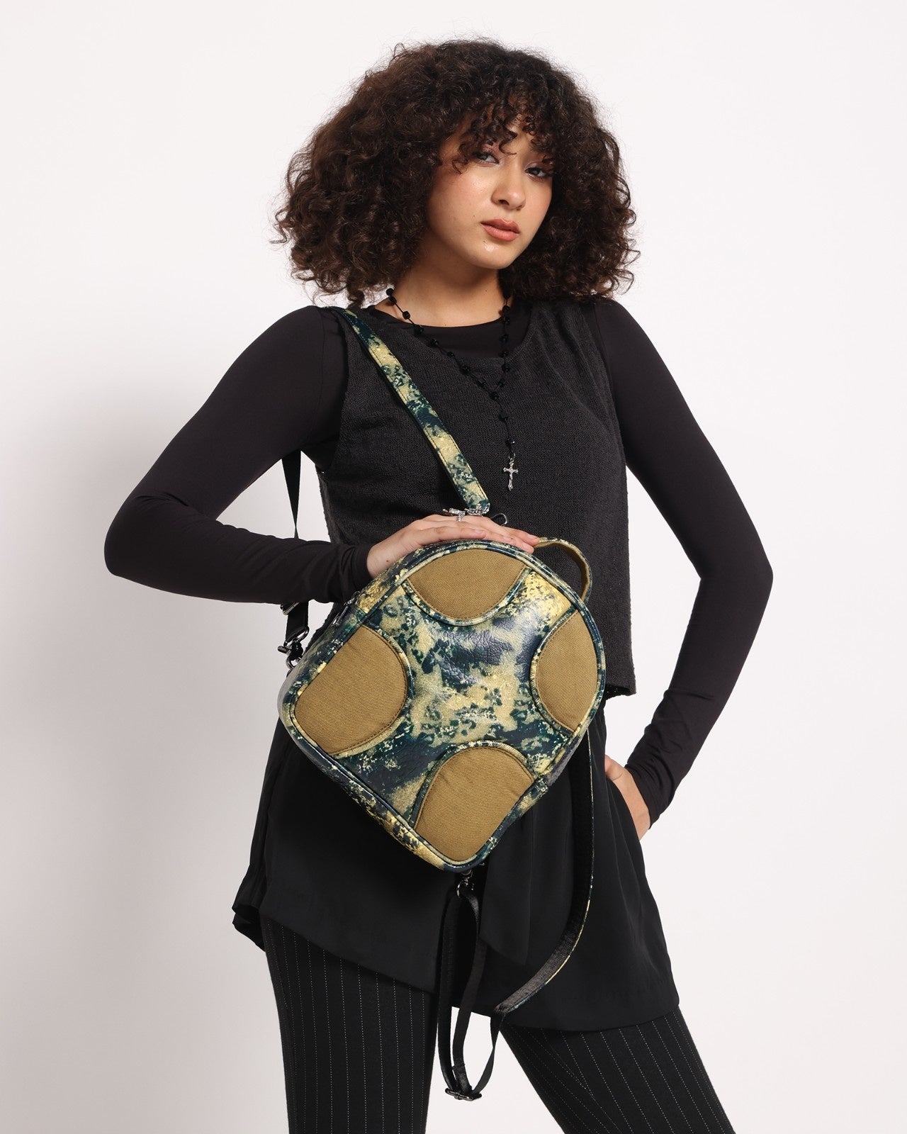 Muddled Knapsack - Oxidized Olive - Fetti